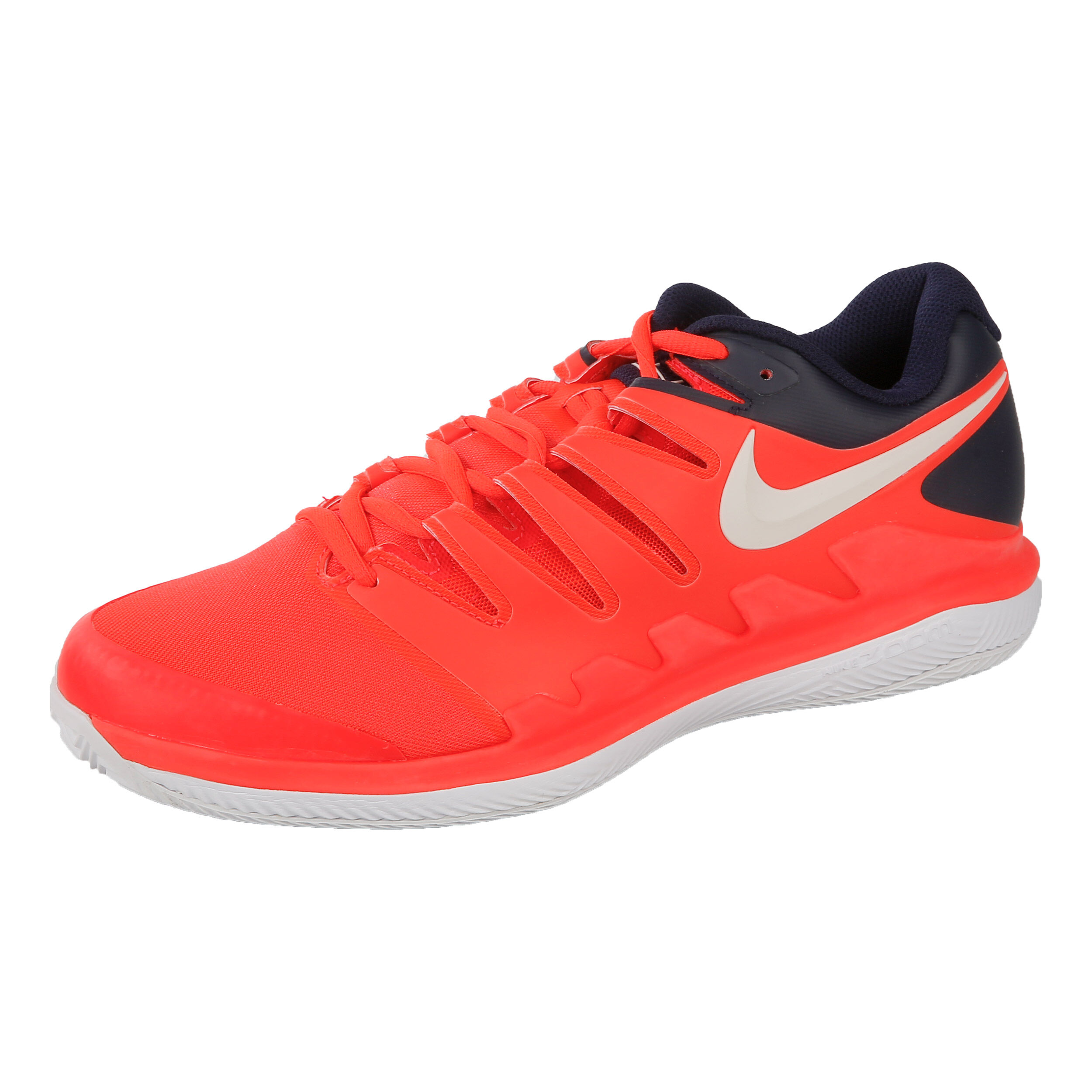 Air Zoom Vapor X Clay Court Shoe Men Orange Dark Blue