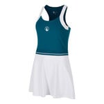 Quiet Please Clothing Quiet Please Create Volley Dress Women-Petrol,White