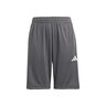 Essentials 3Stripes Shorts Kids-Dark Grey