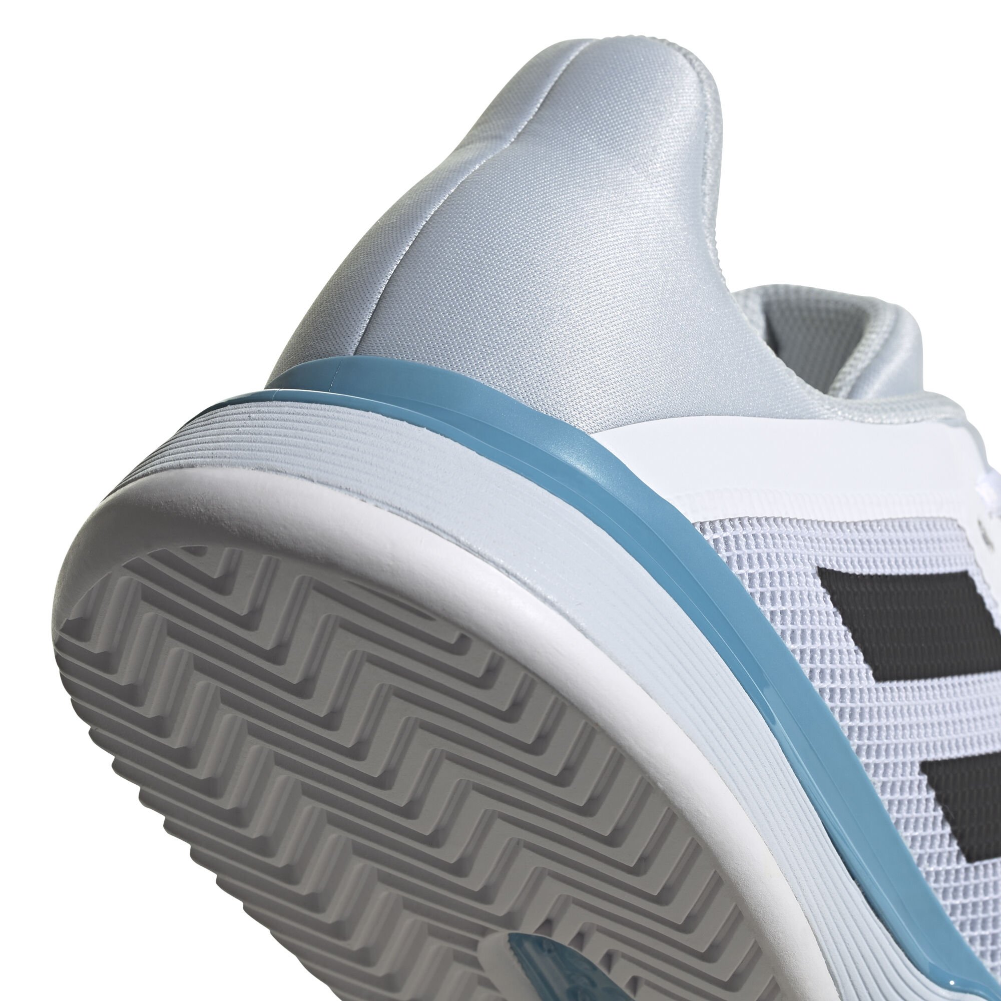 SoleMatch Bounce All Court Shoe Men Lightgrey Blue