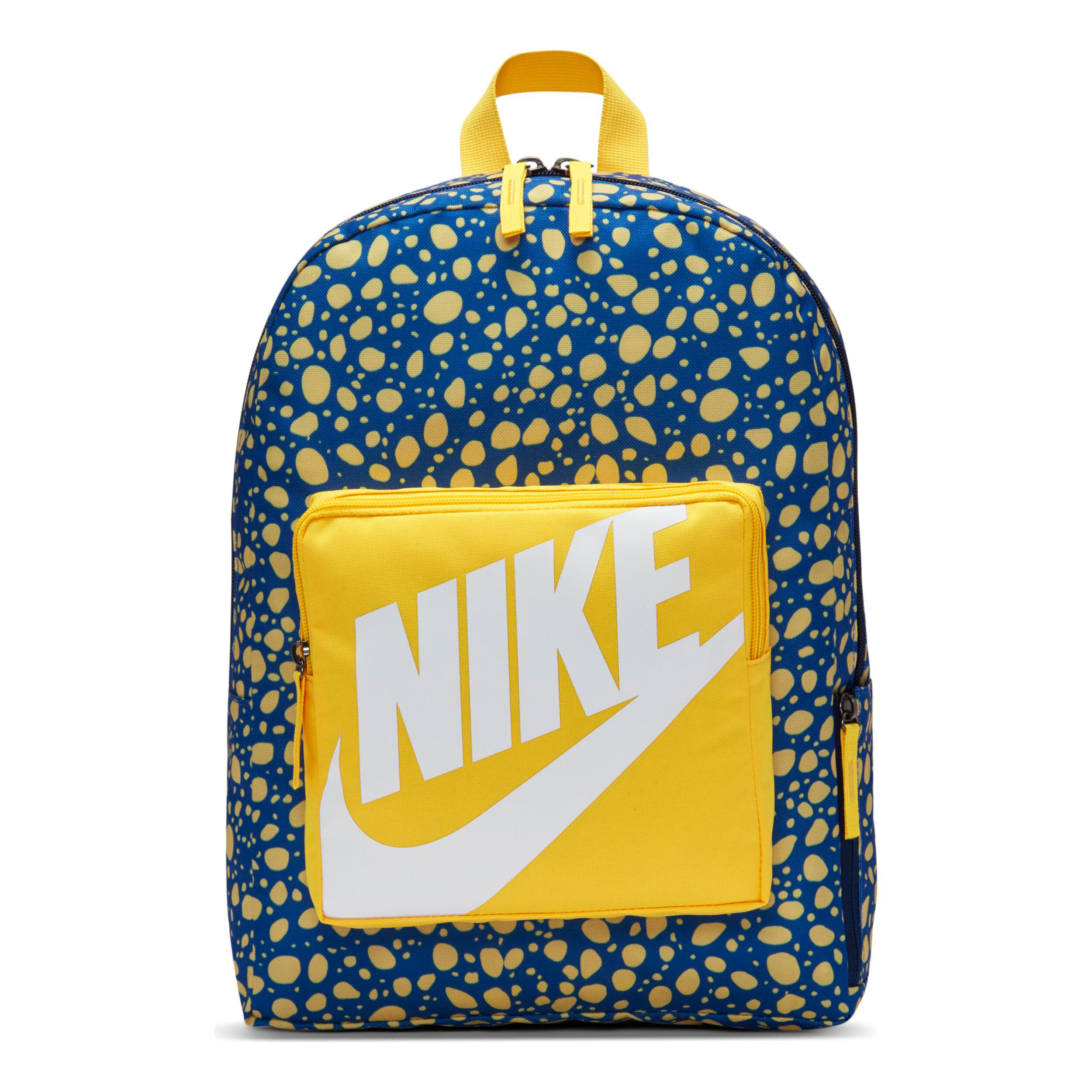Nike blue and yellow backpack sales