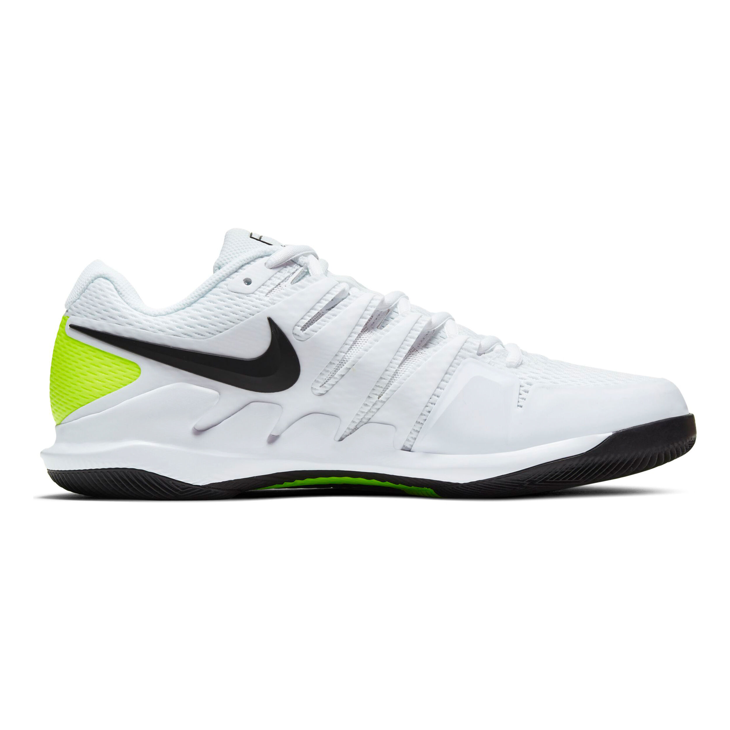 Buy Nike Air Zoom Vapor X All Court Shoe Men White Neon Yellow online Tennis Point COM