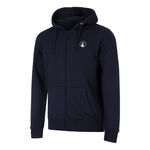 Quiet Please Clothing Quiet Please Essential Zip Zip Hoodie Men-dark blue