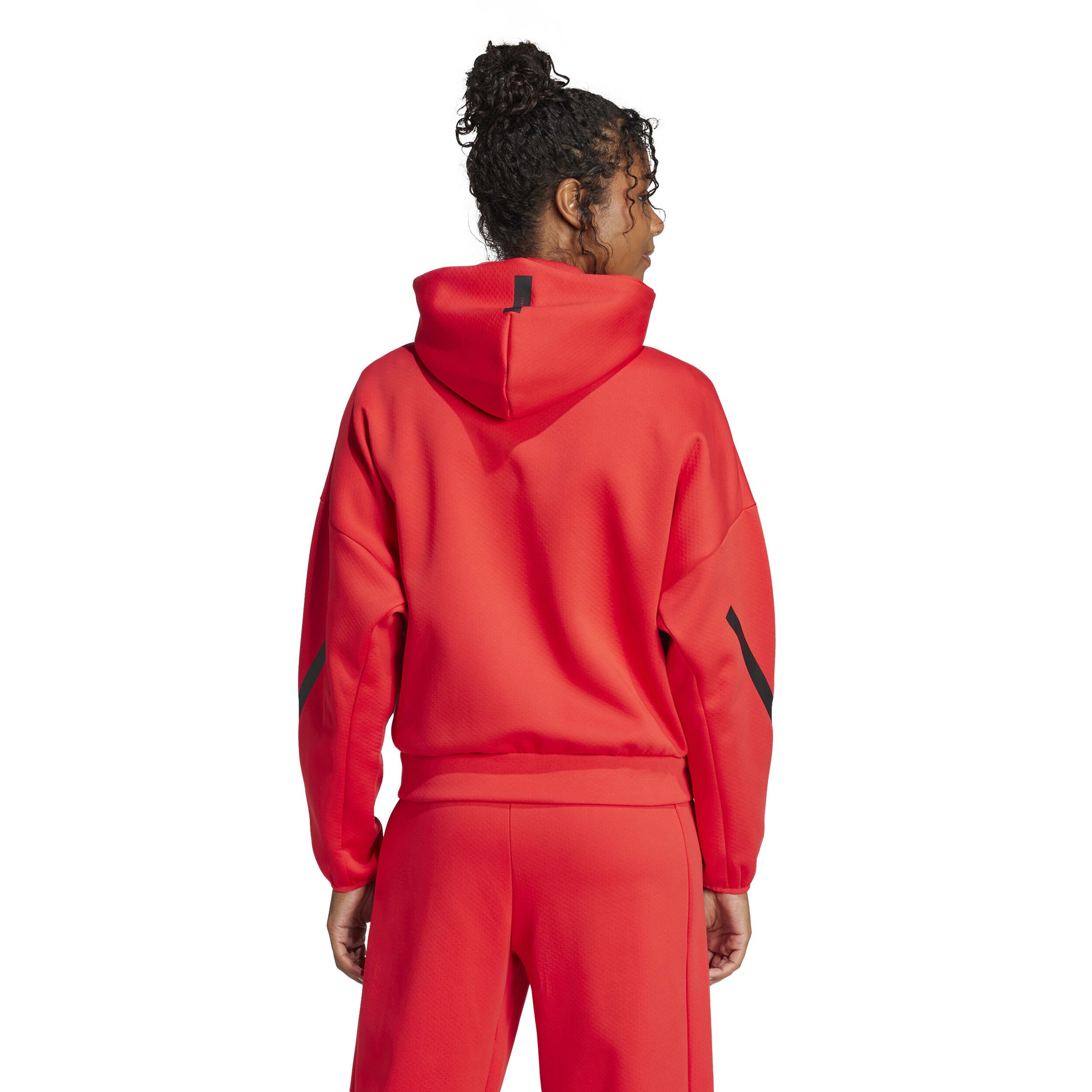 adidas Z.N.E. Zip Hoodie Women Red | Tennis-Point