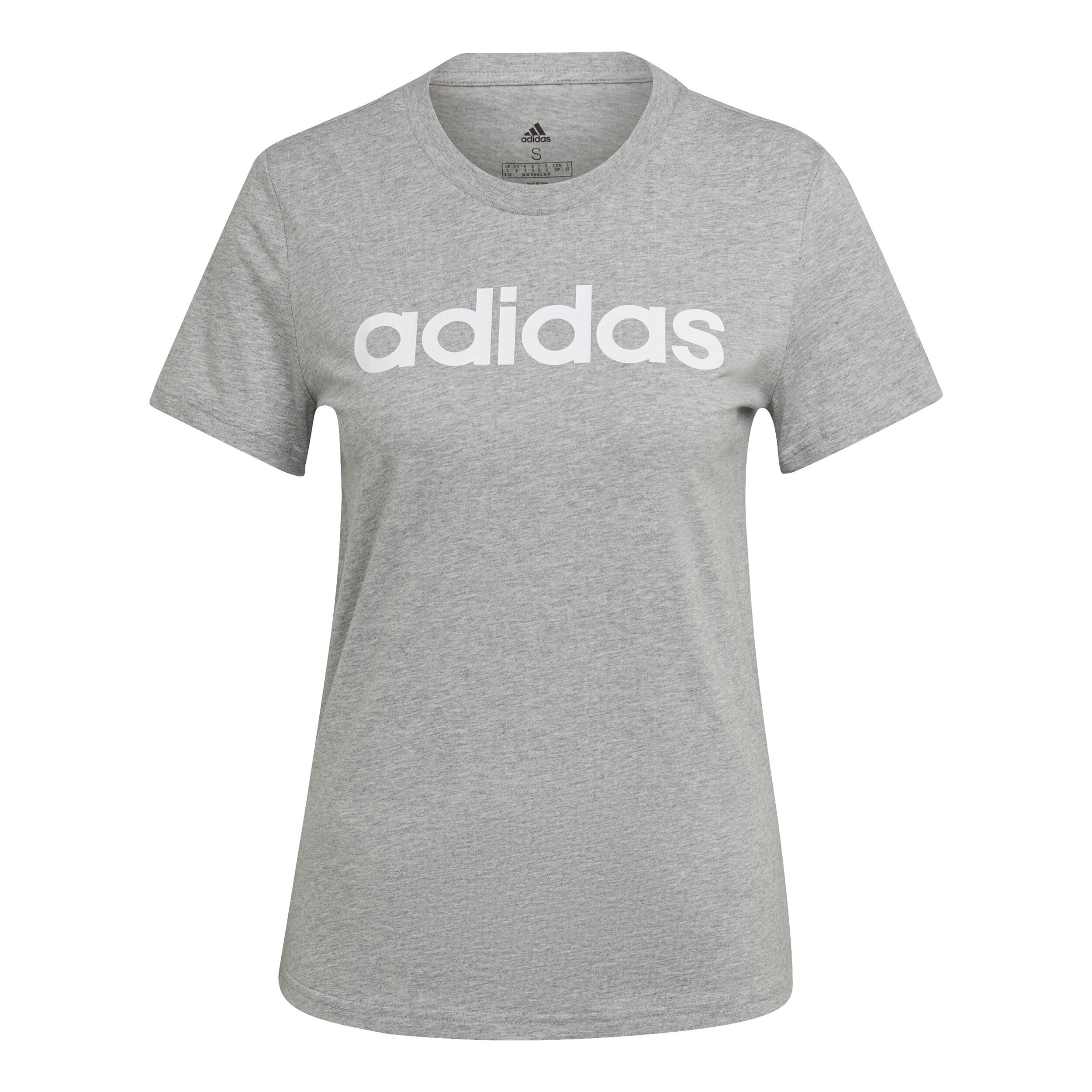 Adidas t shirt women store grey