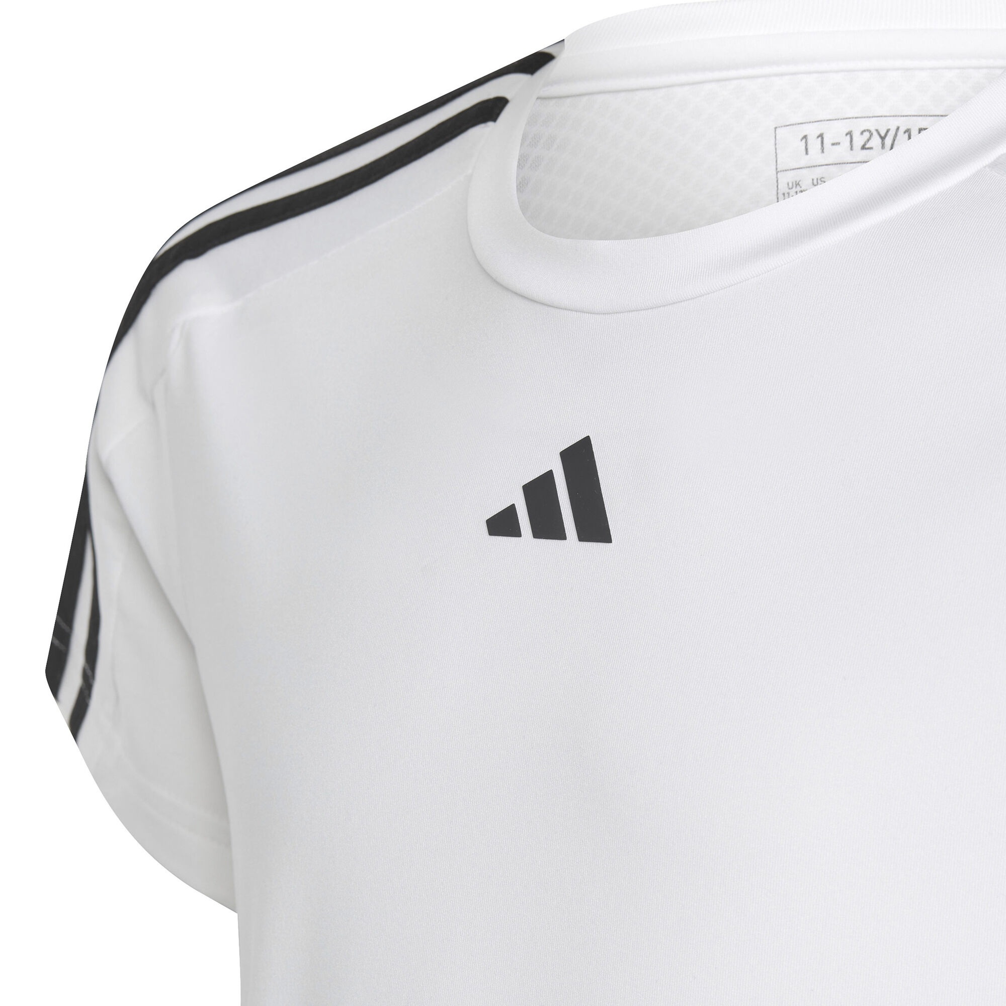 Buy T-Shirt Tennis 3-Stripes online adidas COM | White, Black Girls Point