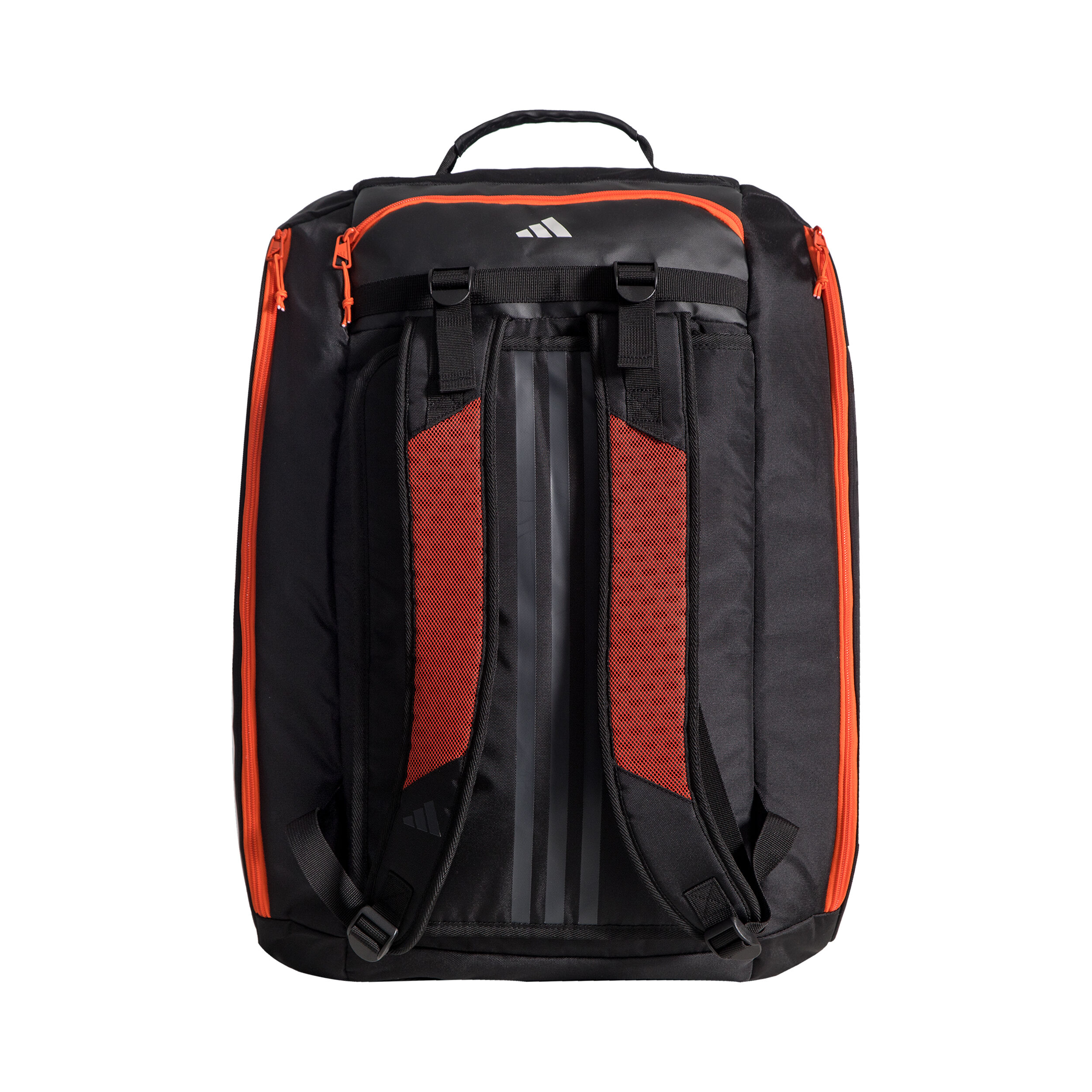 Adidas orange duffel bag sales