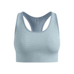 Odlo Clothing Odlo Seamless Medium Padded Sport Sports bras Women-light blue
