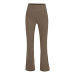Quiet Please Clothing Quiet Please Tonal Core Flare Training pants Women - grey, brown
