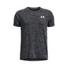Tech Textured T-Shirt Boys-black, white