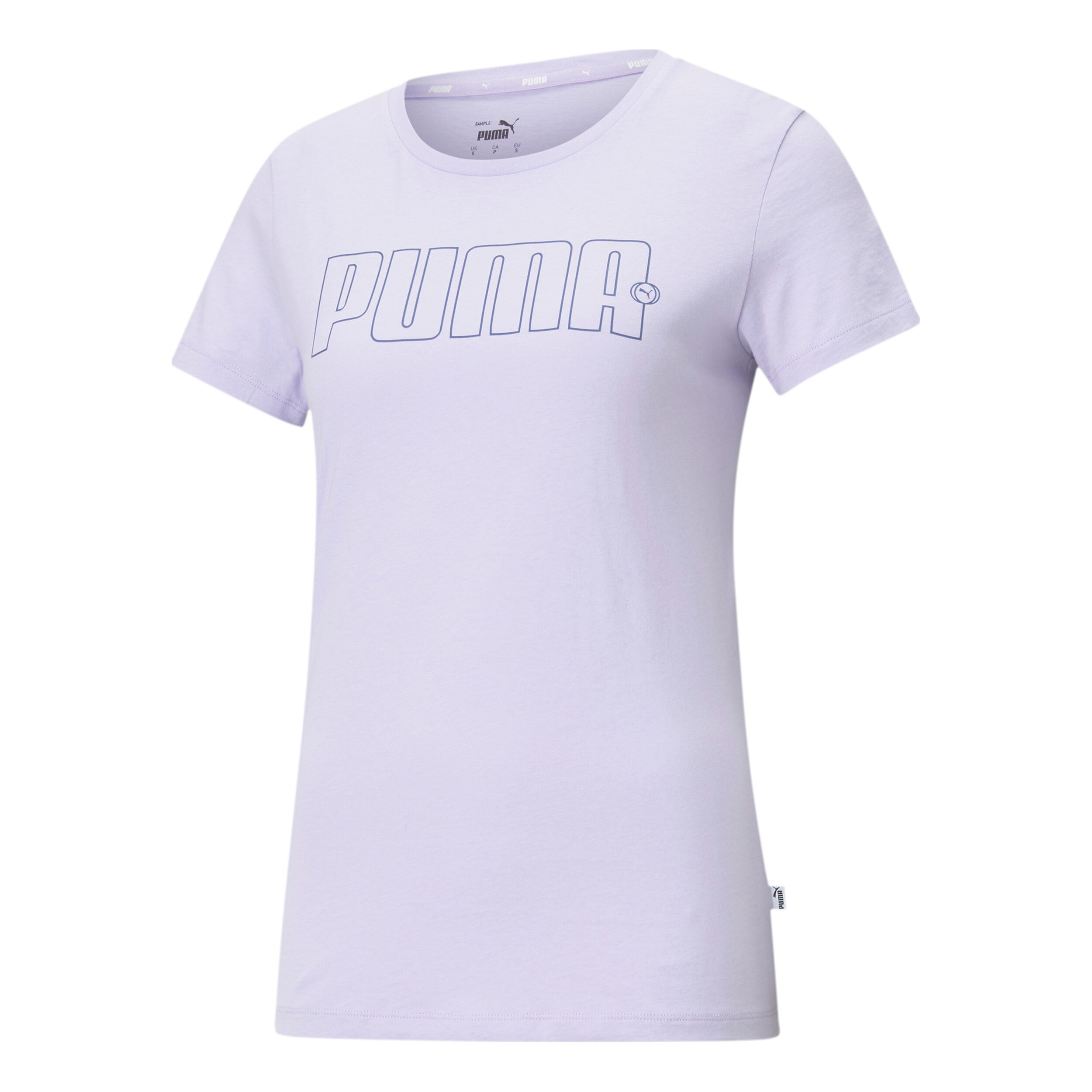 Buy Puma Rebel Graphic T Shirt Women Lilac Blue online Tennis