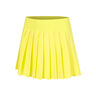 Love Pleated Skirt Girls - yellow, white