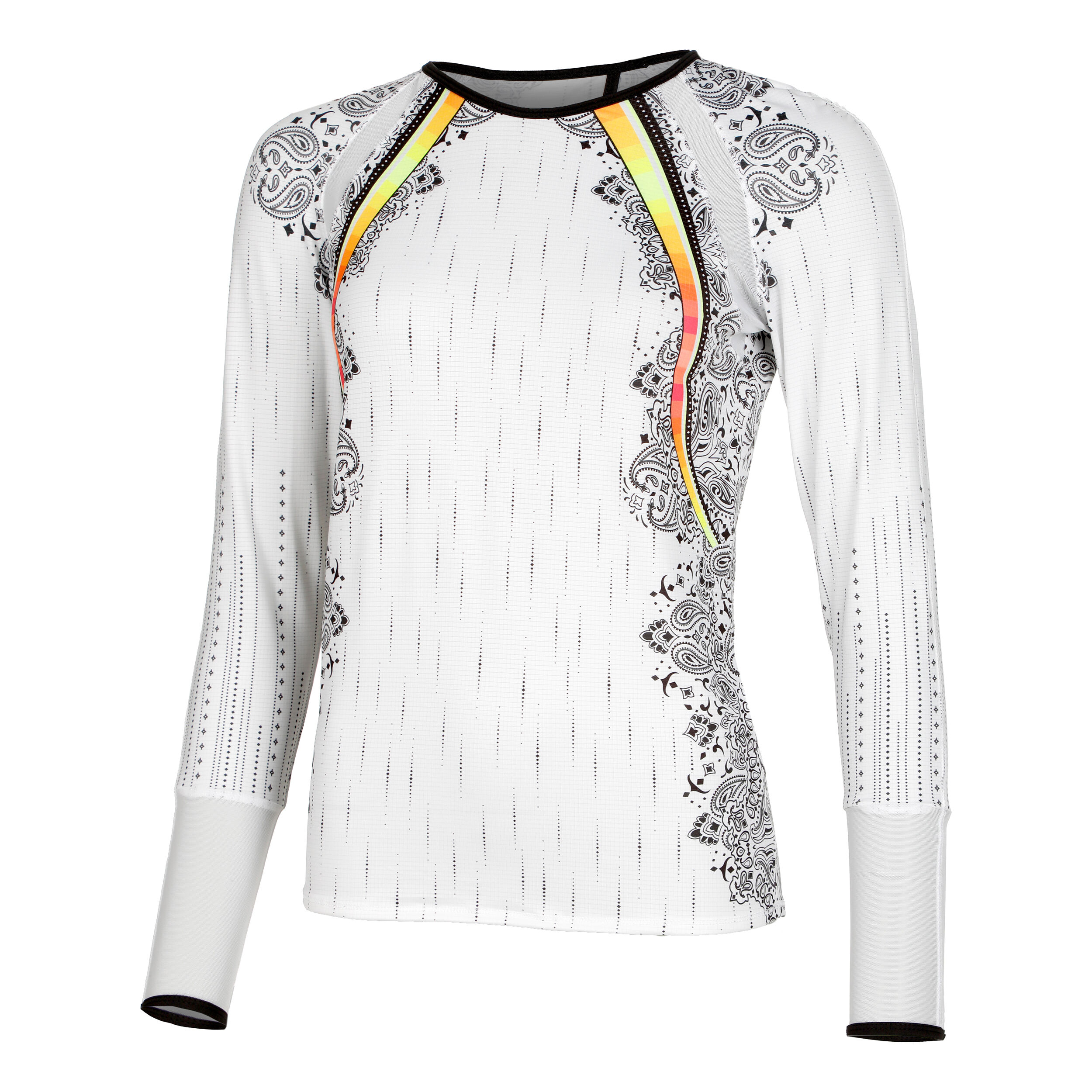 Buy Lucky in Love Paisley In Love Long Sleeve Women White, Multicoloured  online | Tennis Point COM