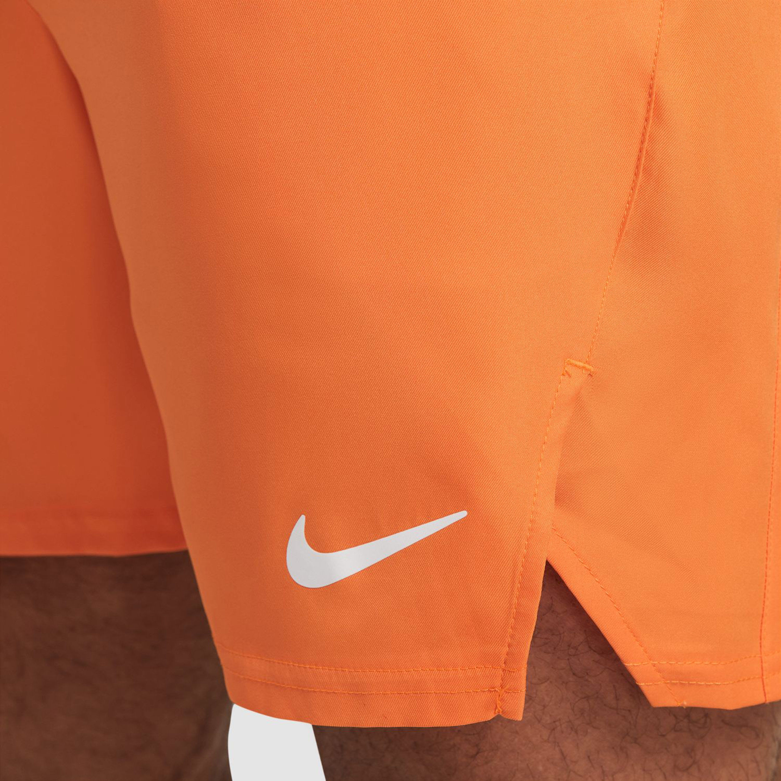 Orange nike dri fit shorts sales