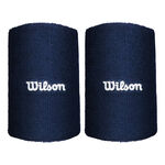 Wilson Tennis apparel Wilson Wide Terry Wristband Unisex - dark blue, 