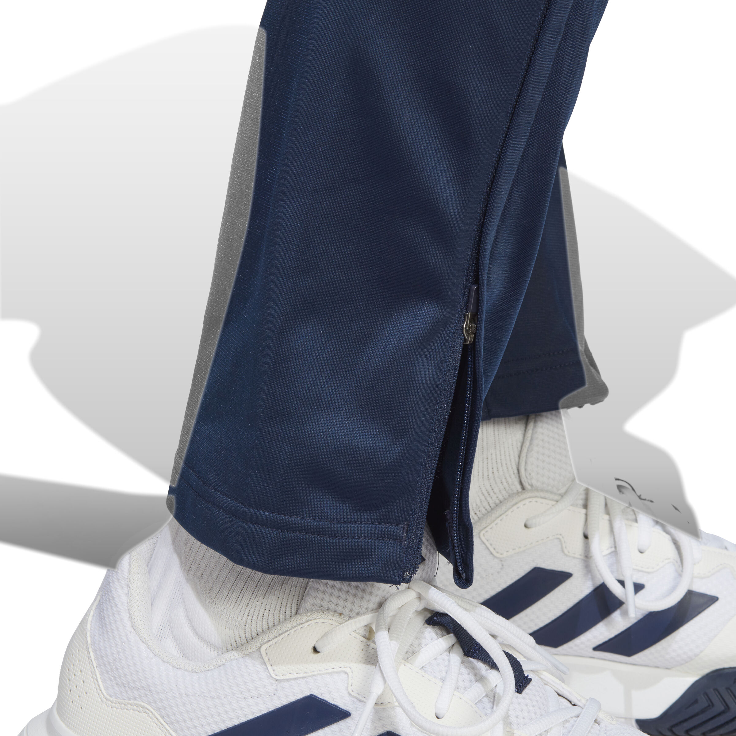 3 Stripes Knitted Training Pants Men Dark Blue