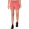 Road 2in1 3.5in Running shorts Women-pink, pink