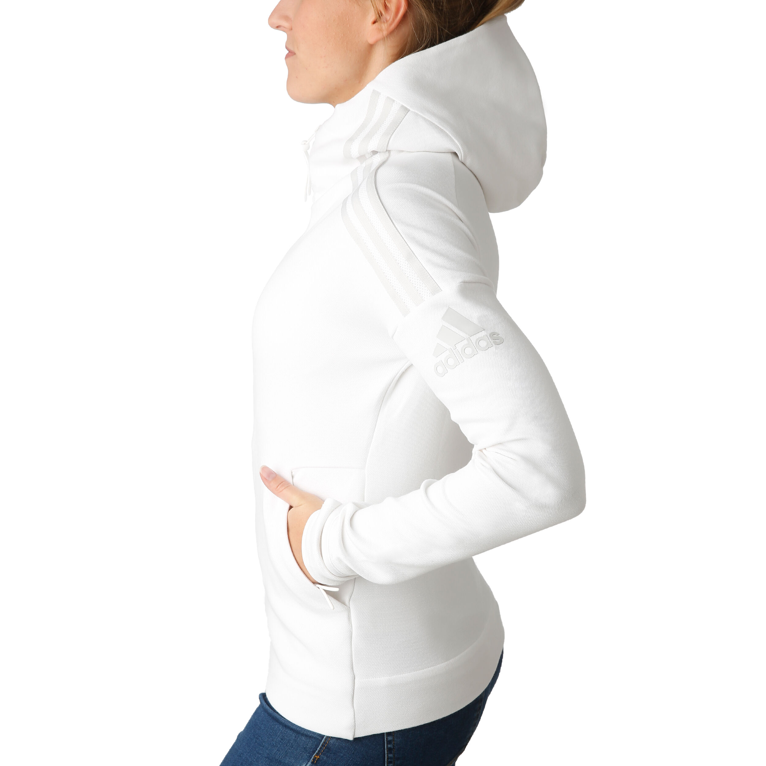 Buy adidas Z.N.E. Training Jacket Women White Lightgrey online