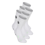 BIDI BADU Clothing BIDI BADU Matayo Crew Tech Tennis Socks-White