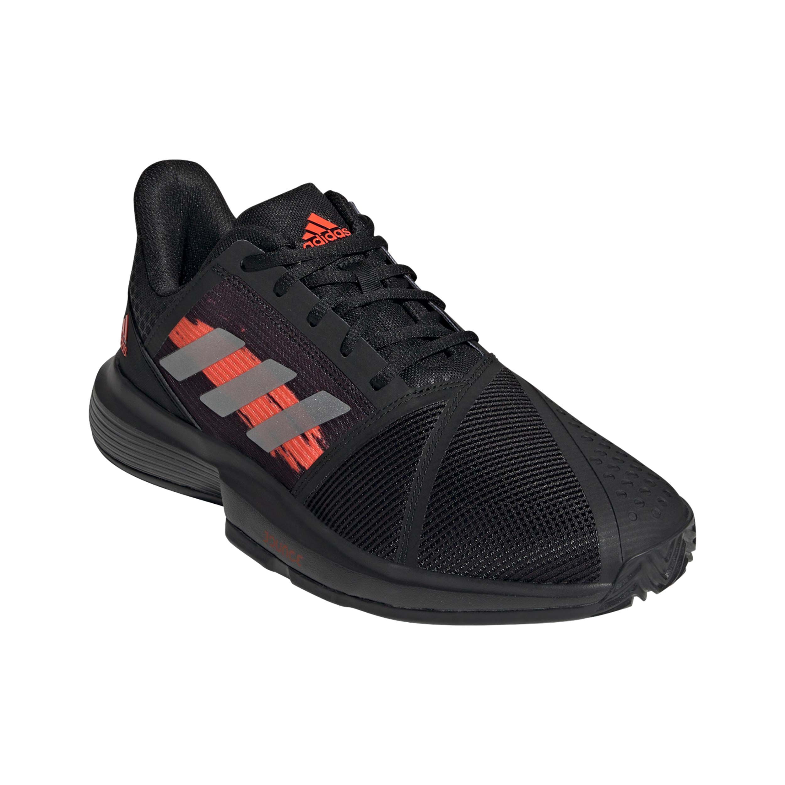 Buy adidas CourtJam Bounce Clay Court Shoe Men Black Coral online Tennis Point COM