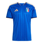 adidas Clothing adidas Italy Home Jersey 26 Men – Blue