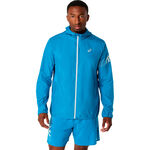 ASICS Running jacket ASICS Icon Running jacket Men-blue, beige