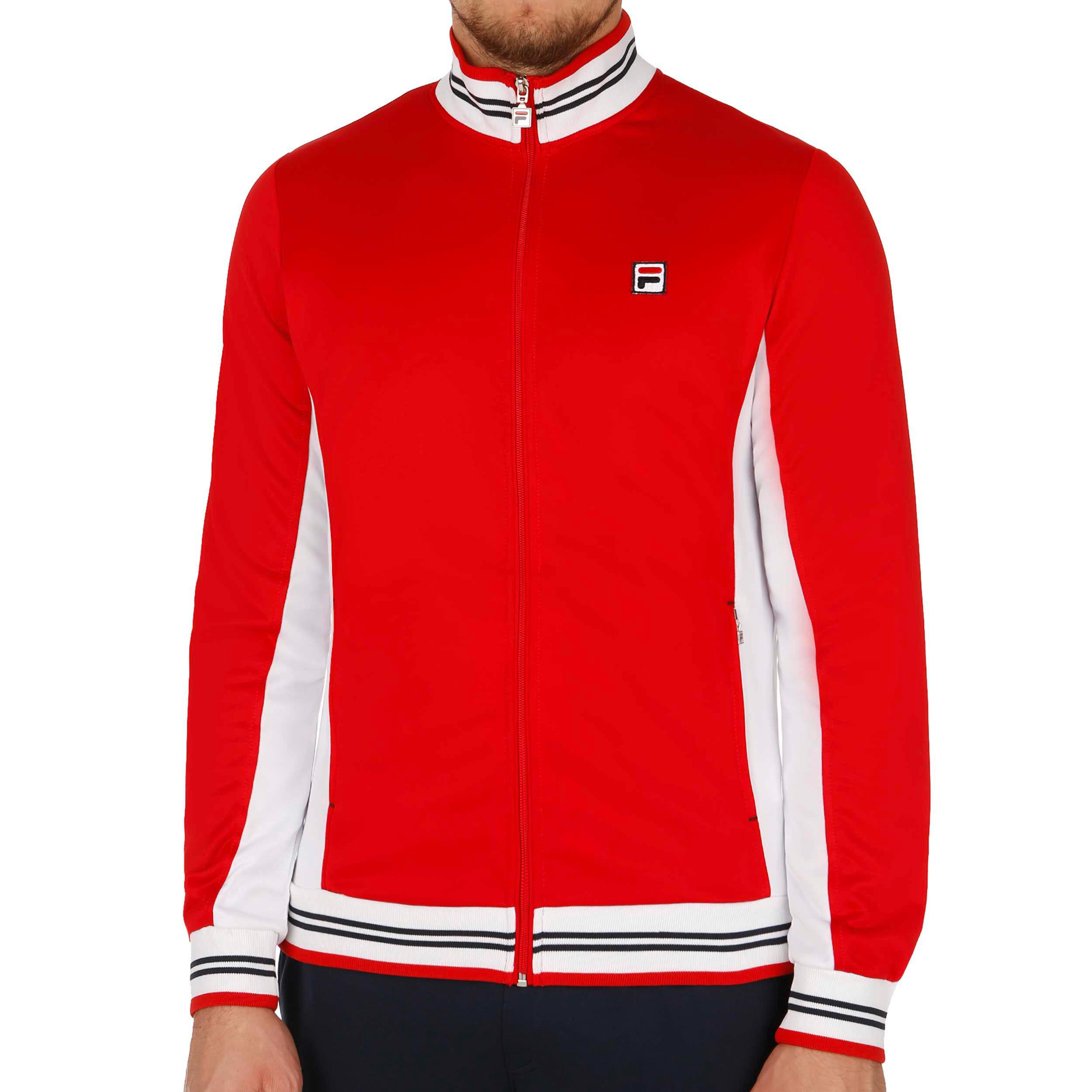 Red fila jacket discount