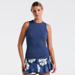 Original Penguin Clothing Original Penguin Rib Tank Top Women-Dark Blue