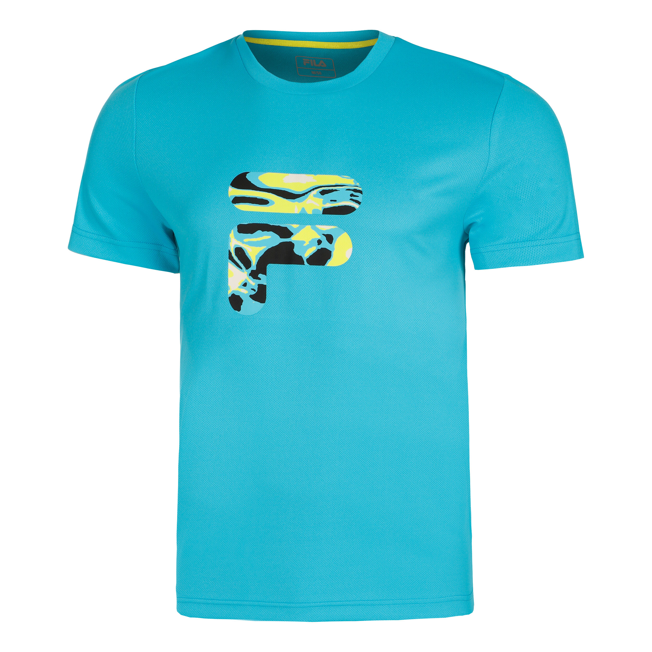 Turquoise fila shirt sales