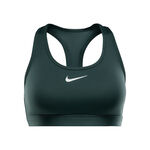 Nike Outerwear Nike Swoosh Medium Sports bras Women - dark green, white