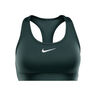Swoosh Medium Sports bras Women - dark green, white