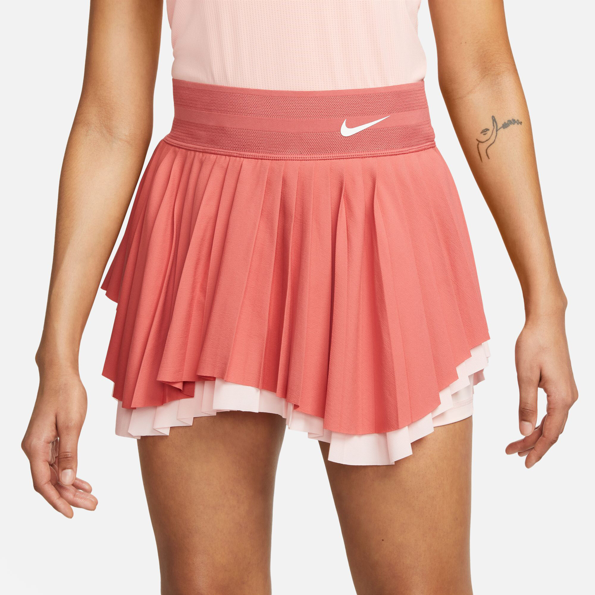 Dri-Fit Court Slam RG Skirt Women - Coral, Pink