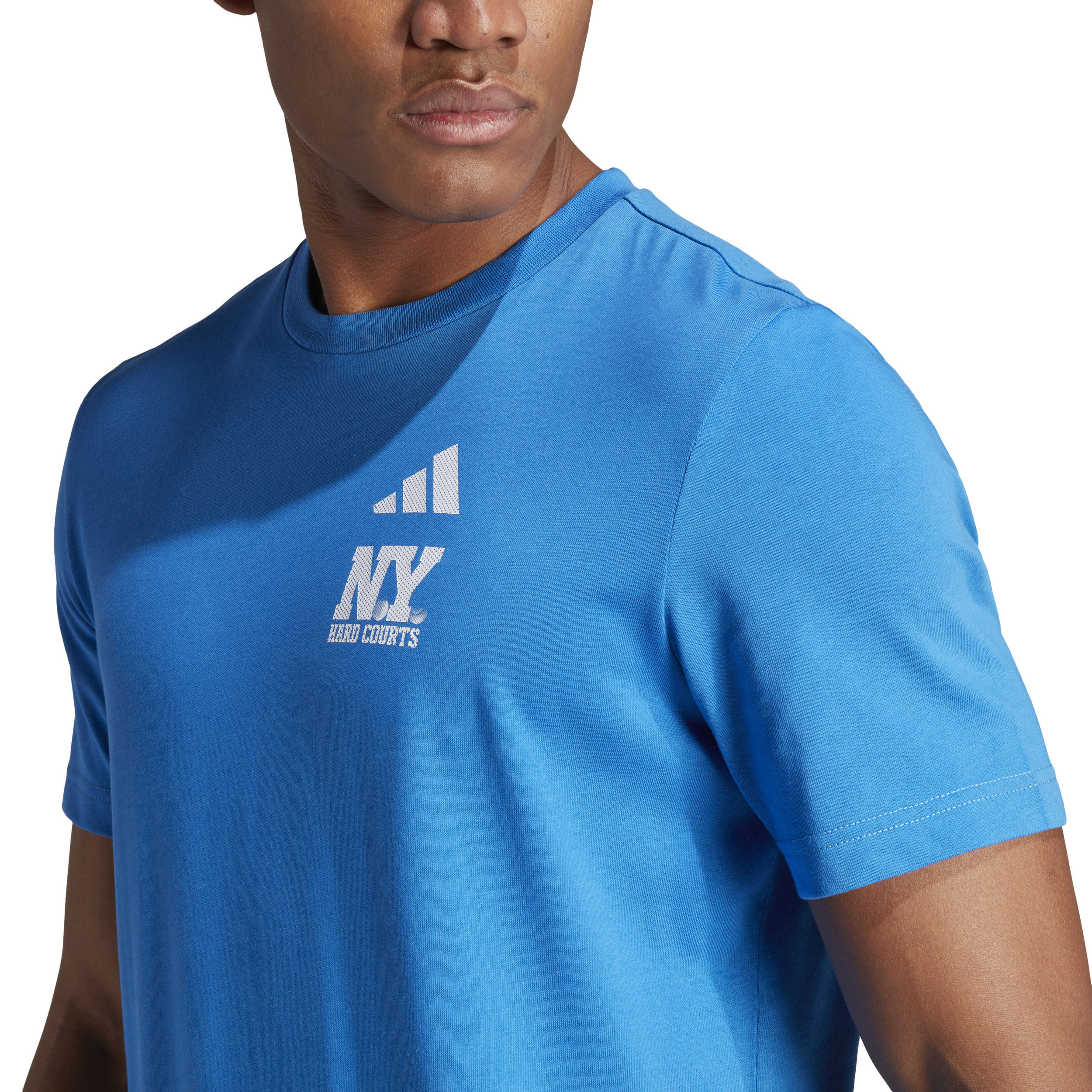 US Graphic T Shirt Men Blue