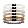 Flex Hair Band 6 Pack-Multicoloured,Sand