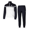 Circle Tracksuit Men-White,Dark Blue