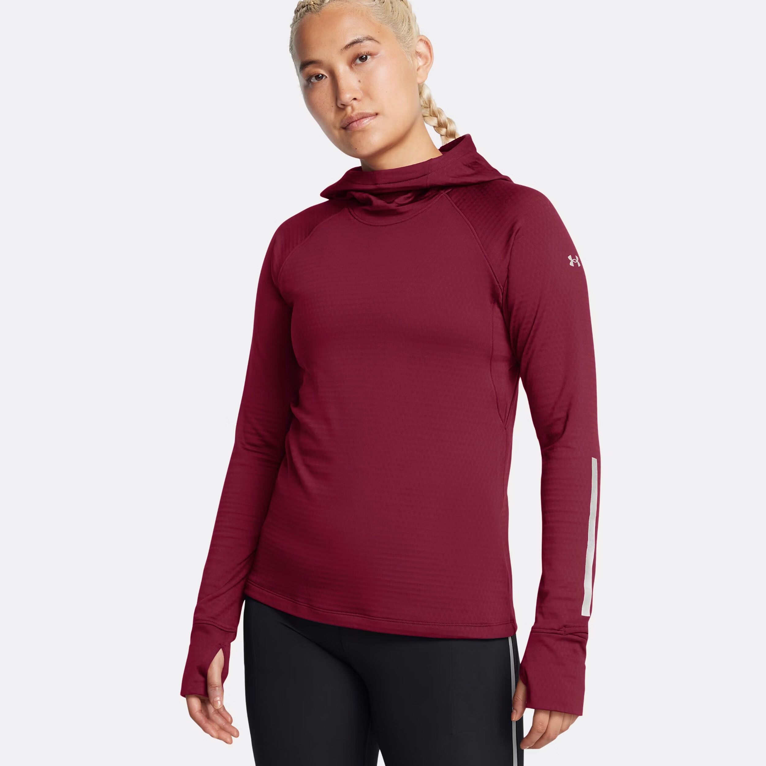 Launch Elite Coldweather Balaclava Hoody Women - Dark Red