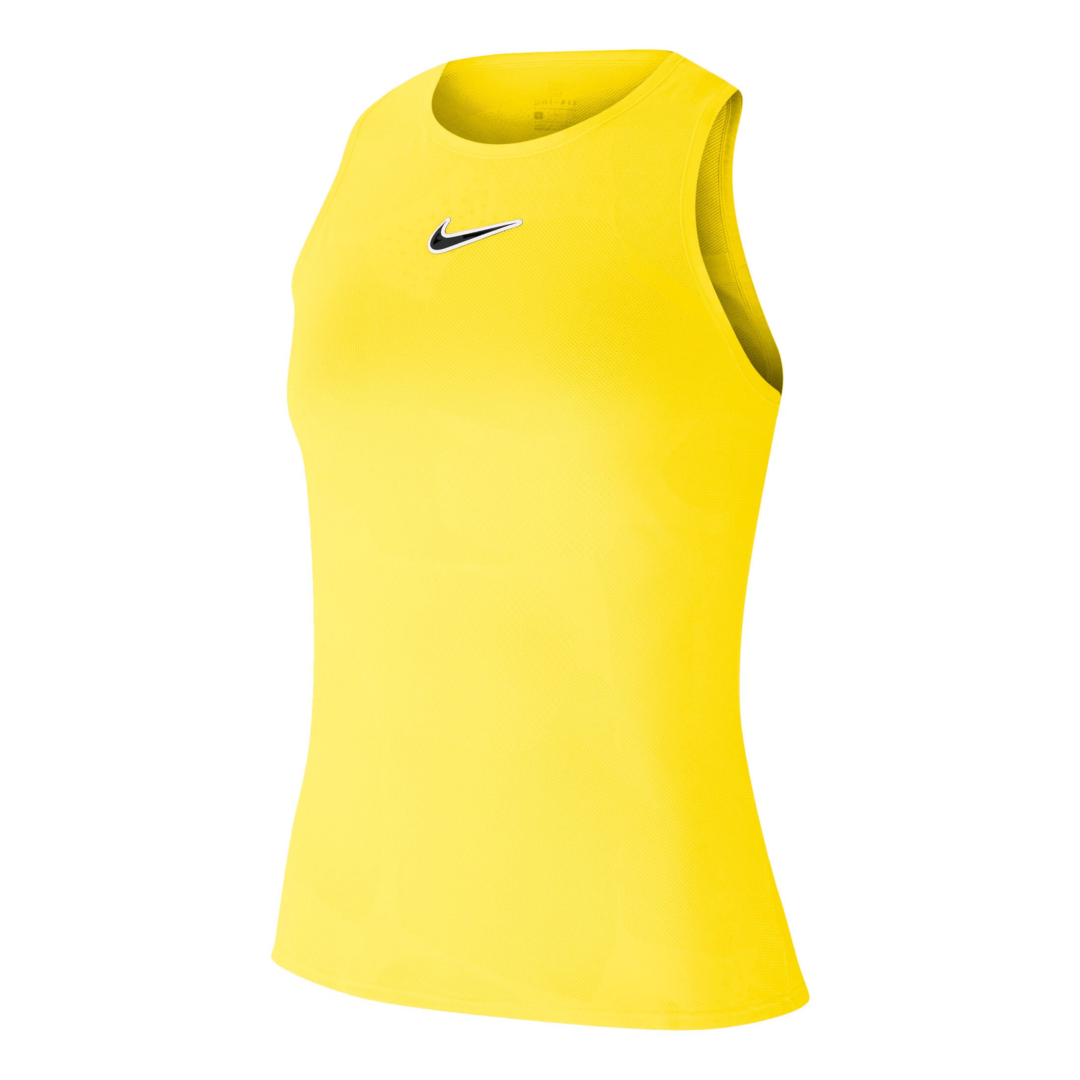 Buy Nike Court Tank Top Women Yellow Black online Tennis Point COM