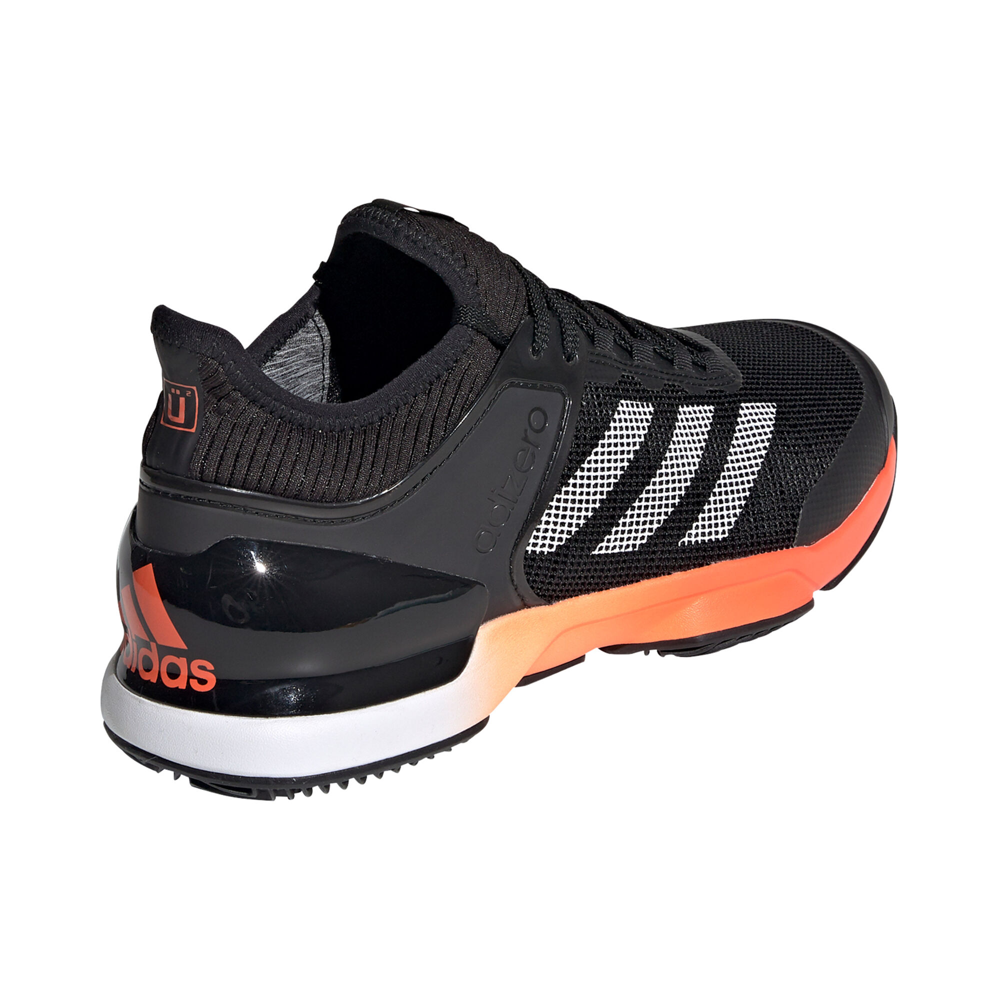 buy adidas Adizero Ubersonic 2 Clay All Court Shoe - Black, Orange online | Tennis-Point