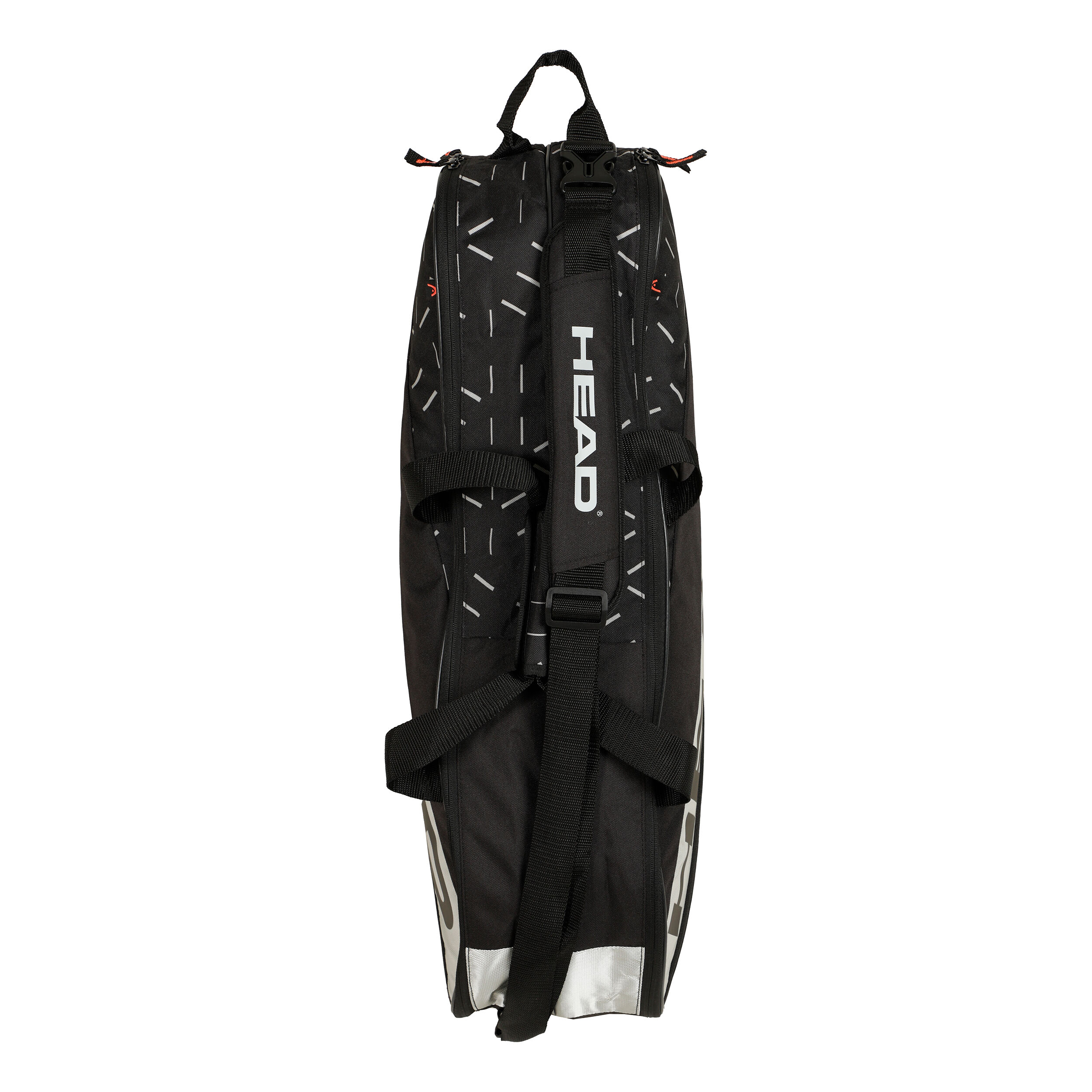Team Racquet Bag M Racket Bag 6 Pack Green Black
