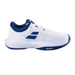 Babolat Tennis shoes Babolat SFX 4 Clay Court Shoe Men-White,Dark Blue