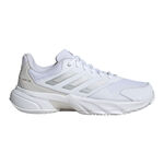 adidas Tennis shoes adidas CourtJam Control 3 Clay Court Shoe Women-White,Silver