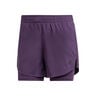 MIN 2in1 Shorts Women-violet