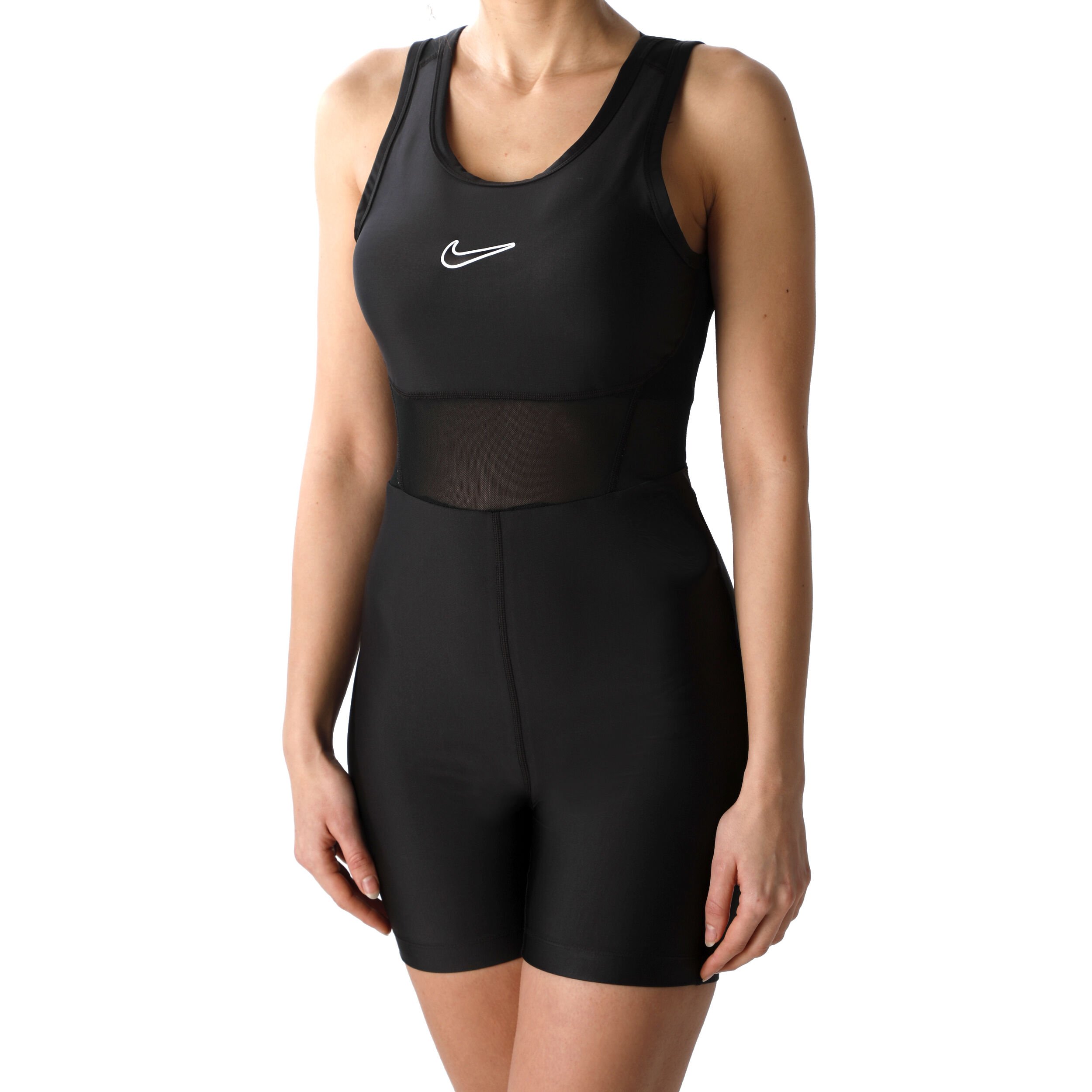 Court Jumpsuit Women Black White