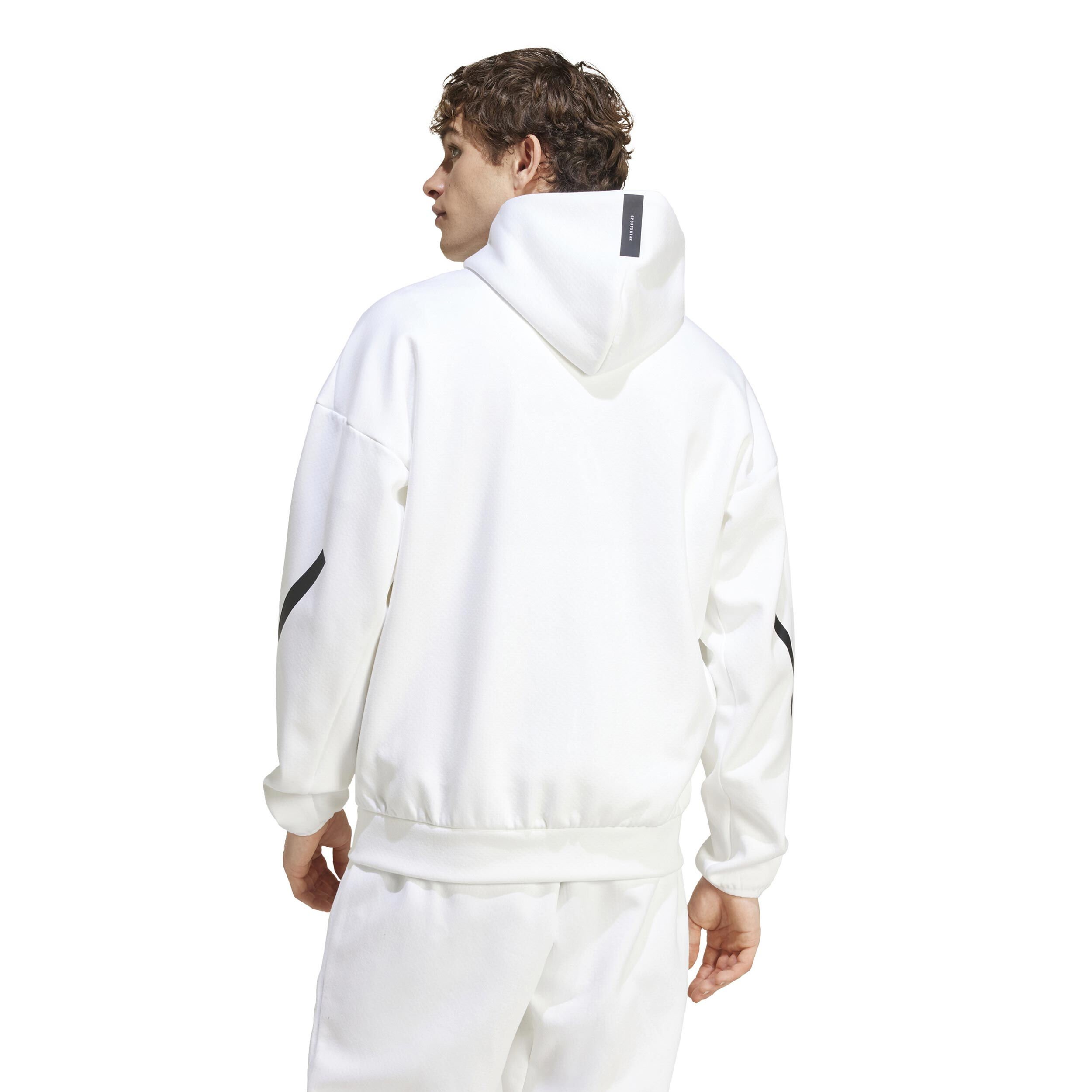 adidas Z.N.E. Zip Hoodie Men White | Tennis-Point