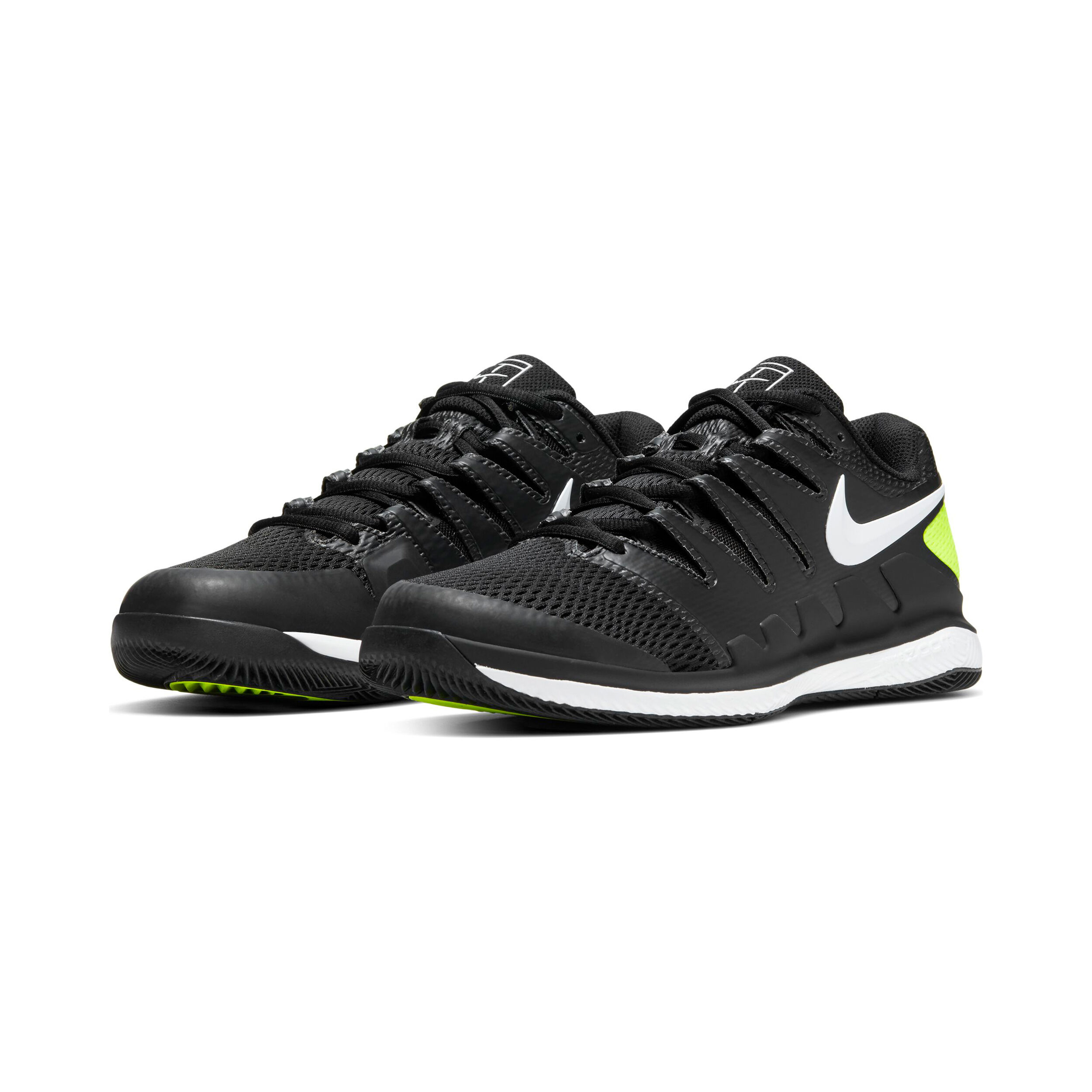 Nike men's air zoom vapor x tennis shoes wheat and metallic silver top