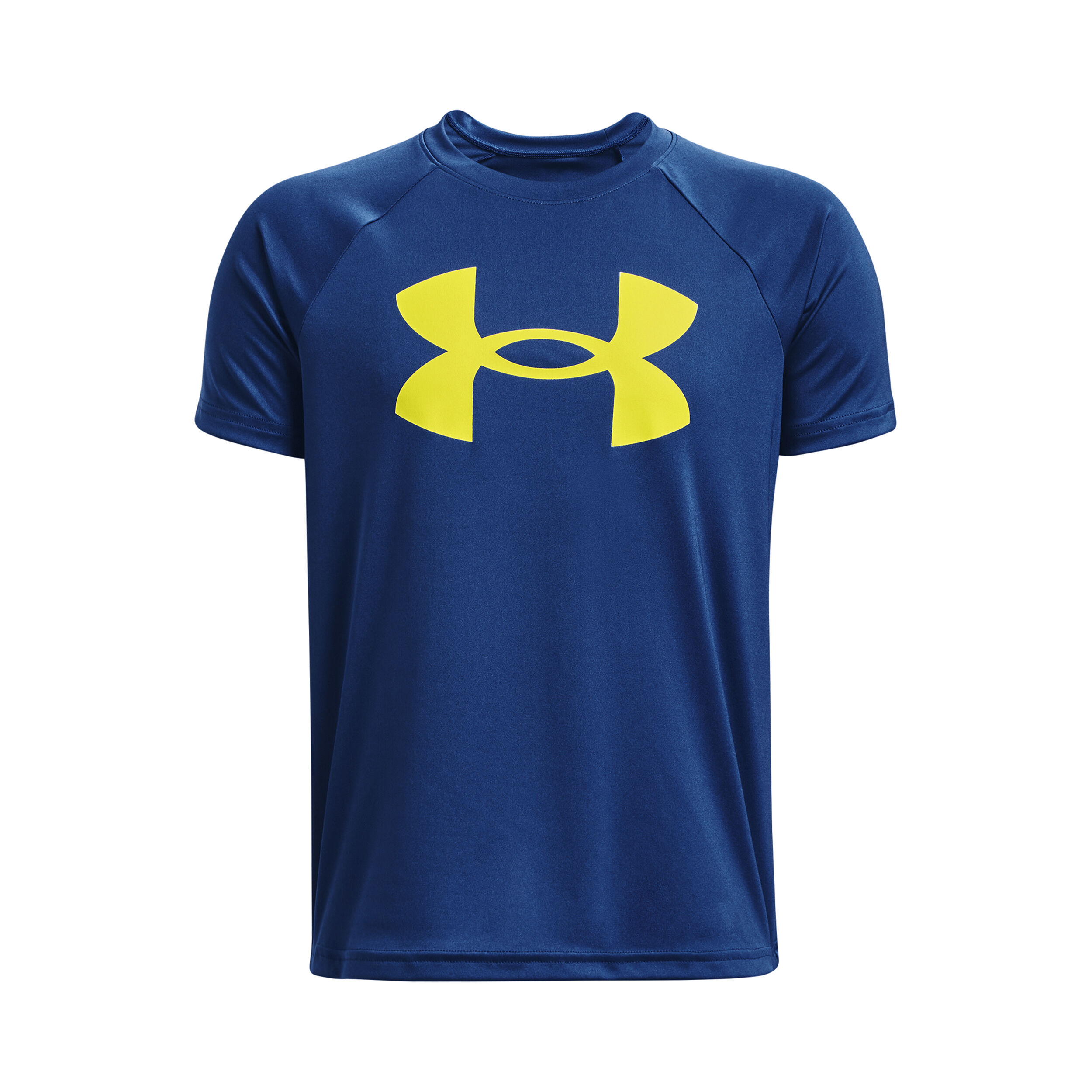 Buy Under Armour Big Logo T-Shirt Boys Blue, Yellow online