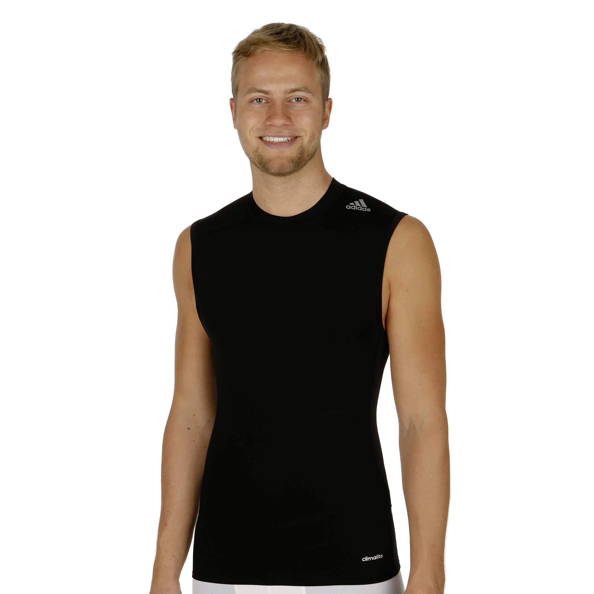 Adidas techfit tank shop top mens