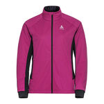 Odlo Clothing Odlo Brensholmen Running Jacket Women-Pink,Black