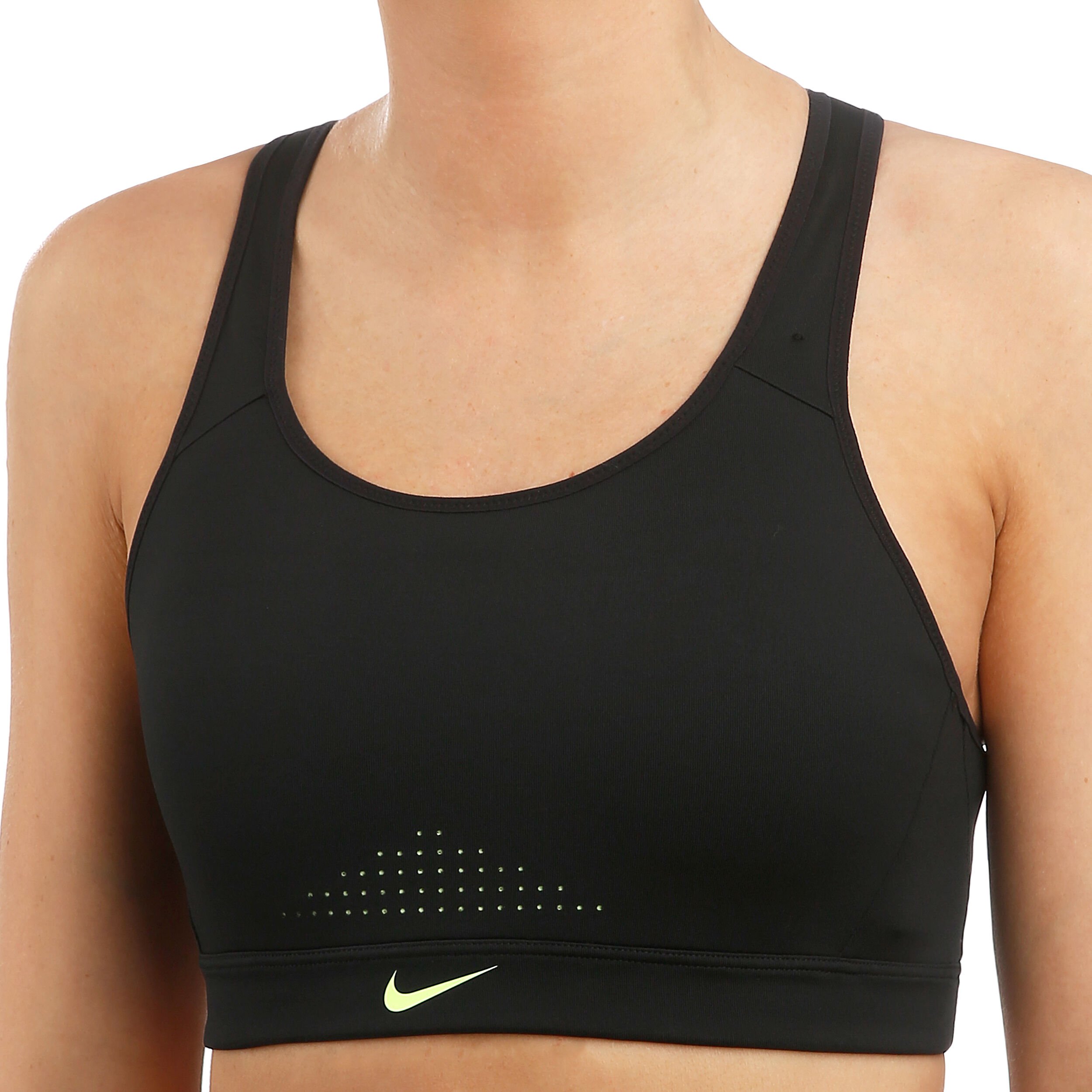 Buy Nike Impact Sports Bras Women Black Neon Yellow online
