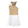 Wild Volley Dress Women-Beige,White